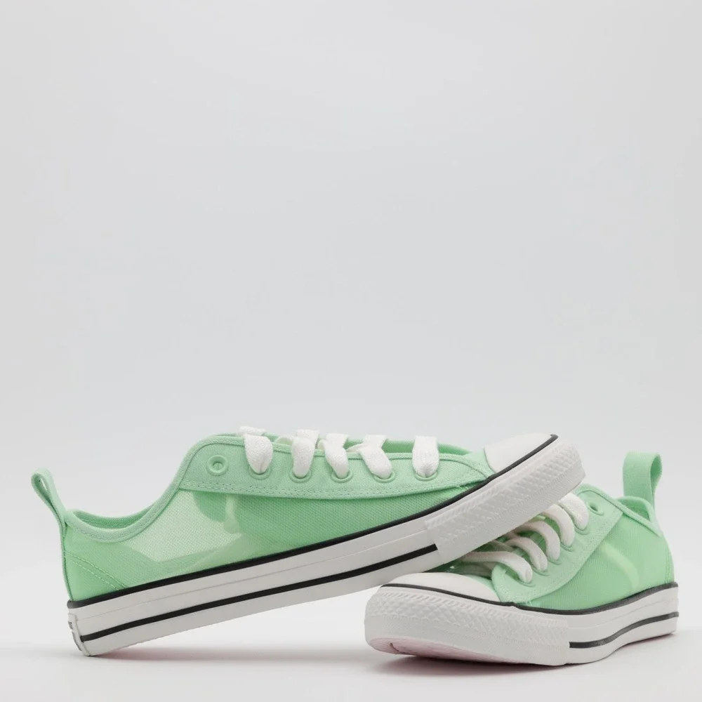 Converse‎ Unisex Chuck Taylor All Star Mesh Low Top Shoes Green Men 7 Women 9